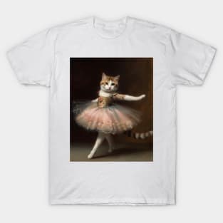 Ballet cat 3 T-Shirt